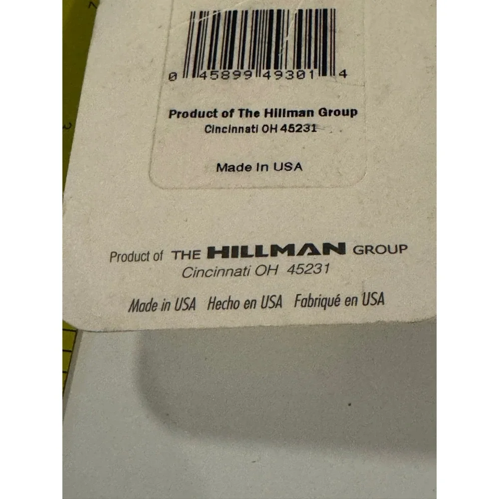 The Hillman Group Bass Fish Keychain Pewter Tone Metal Fishing Gift USA 710851